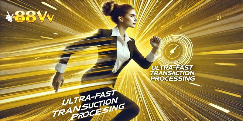 Tốc độ xử lý siêu tốc, giao dịch hoàn tất trong vài giây